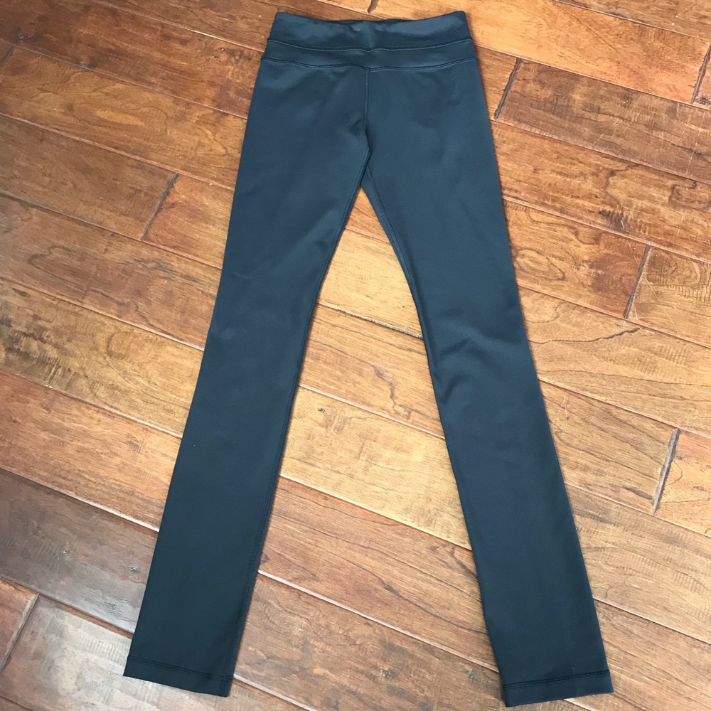 Rare lululemon Skinny Groove Tights, Black, Size 4